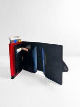 Last inn bildet i Galleri-visningsprogrammet, Slim Black &amp; Red Lommebok
